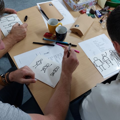 tekenen in de spreekkamer training