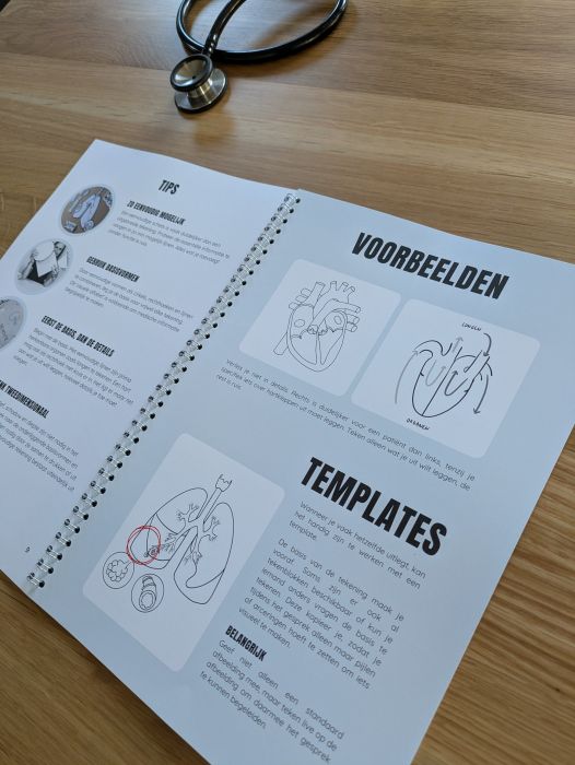 Hart tekenen cardiologie templates voorbeelden