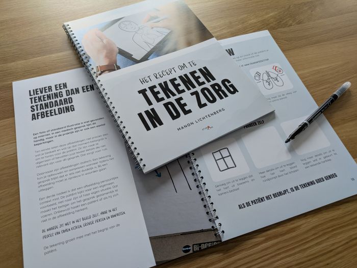 Werkboek tekenen in de zorg spreekkamer consult<br />
