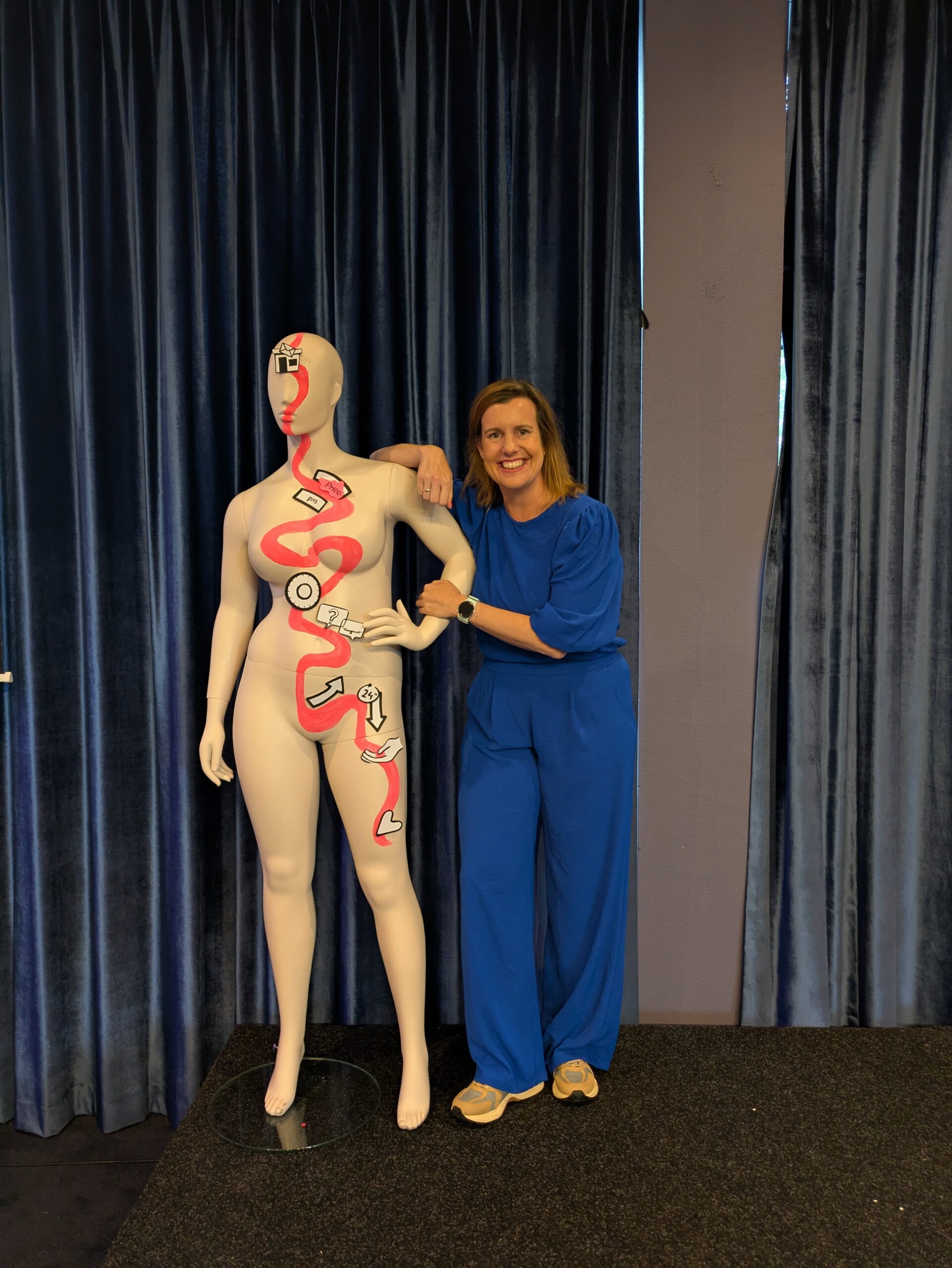 Congres hormonen en vrouwen Manon en Kee